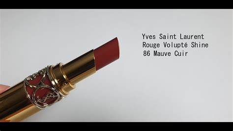 ysl lipstick 86 mauve cuir|ysl lipstick colours.